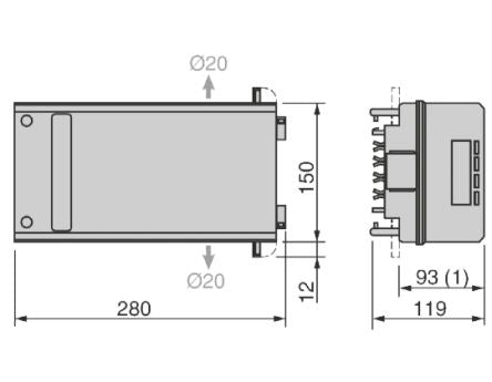 Schneider Electric Fuse Switch Disconnector, 3-Pole, 50A
