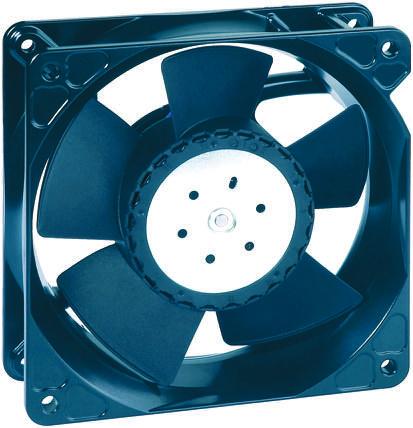ebm-papst 4100 NH7 - S-Force Series Axial Fan, 48V dc, 500 m³/h, 90 W 119 mm 119mm 38 mm