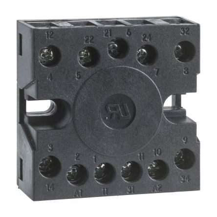 Schneider Electric RE48ASOC11AR Series Chassis Timer Relay, 2-Contact, DPDT Switch Configuration