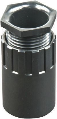 Schneider Electric Conduit, Conduit Fitting, 25 mm Nominal Size, Polyvinyl Chloride (Unplasticised), Black