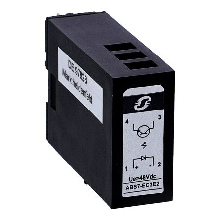 Schneider Electric ABS Series Industrial Mount Solid State Relays, Plug-in Mount, 24 V dc Load, 48V Control