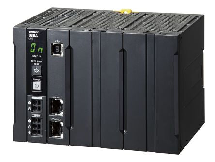 Omron 24V dc Input DIN Rail Uninterruptible power supply 240 W S8BA
