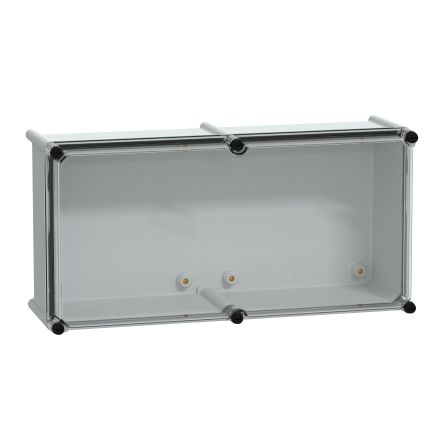 Schneider Electric Thalassa PLS Series Grey Fibreglass Reinforced Polyester Enclosure, IP65, IK09 270 mm, 180 mm, 540 mm