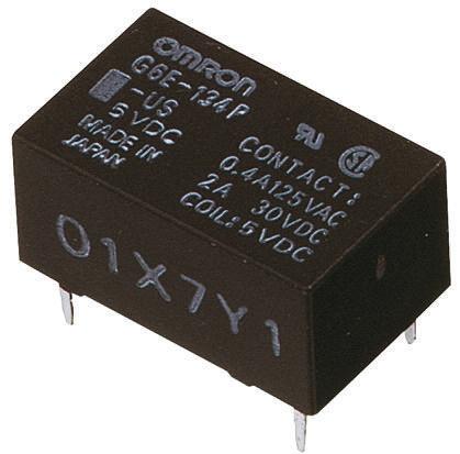 Omron PCB Power Relay, 24V dc Coil, 3A Switching Current, SPDT