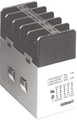Omron Panel Power Relay, 12V dc Coil, 25A Switching Current, DPDT