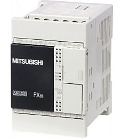 Mitsubishi Electric FX3S Series PLC CPU, Relay Output, 8-Input, Sink Input