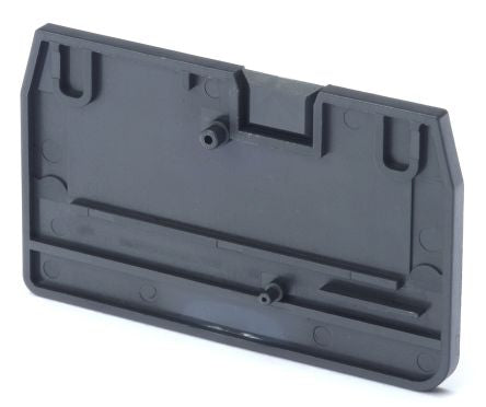 Omron XW5E Series End Cover for Use with XW5G-P2.5-1.1-1 Grounding Terminal Block, XW5T-P2.5-1.1-1 Feed Through Terminal