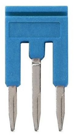 Omron XW5S Series Short Bar for Use with XW5T-P1.5-3 Feed Through Terminal Block, XW5G-P1.5-3 Grounding Terminal Block