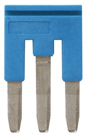 Omron XW5S Series Short Bar for Use with XW5T-P2.5-3 Feed Through Terminal Block, XW5G-P2.5-3 Grounding Terminal Block