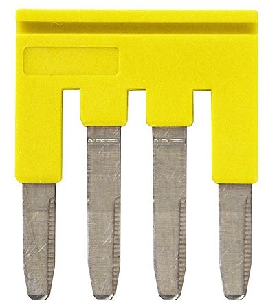 Omron XW5S Series Short Bar for Use with XW5T-S2.5-1.1-1 Feed Through Terminal Block, XW5T-S2.5-1.1-2 Feed Through