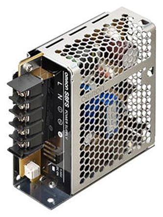 Omron S8FS-C Switched Mode DIN Rail Power Supply 370 V dc, 264V ac AC/DC Input 5V dc, 3 A Output DC 15 W
