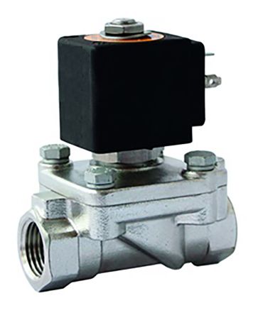 Parker Solenoid Valve 221G6636-2995-481865C2, 2 Port, NC, 24V 3/4 in G