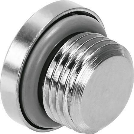 Festo Metric Nickel Plated Brass Blanking Plug