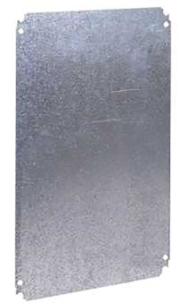 Schneider Electric Galvanised Steel Mounting Plate Mounting Plate, 46.0cm W, 460.00 mm L for Use with Spacial CRN,