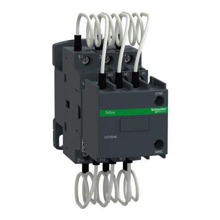 Schneider Electric TeSys D Contactor, 110V ac Coil, 3-Pole, 21 A, 16 kW 110V ac, 3 NO, 690V ac