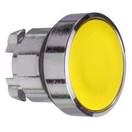 Schneider Electric Harmony XB5 Series Yellow Momentary Push Button Head, 22 mm Cutout, IP66, IP67