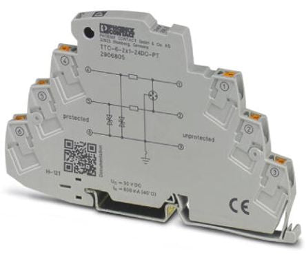 Phoenix Contact Surge Protector, 10 kA, DIN Rail