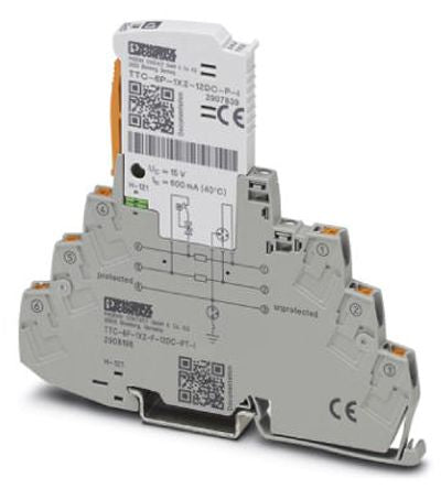 Phoenix Contact Surge Protector, 10 kA, DIN Rail
