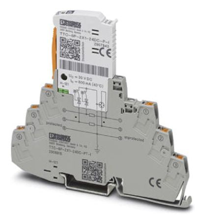 Phoenix Contact Surge Protector, 10 kA, DIN Rail