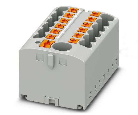 Phoenix Contact PTFIX Series Distribution Block, 13-Way, 41A