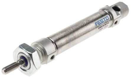 Festo 30 mm Pneumatic Cylinder - 1908277 DSNU Series, Double Acting Acting