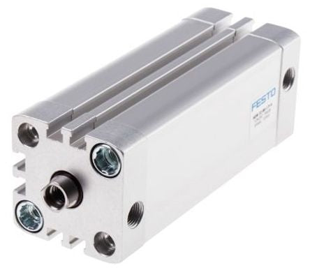 Festo Pneumatic Cylinder - 536328 50 mm Bore, 60 mm ADN Series, Double Acting Acting