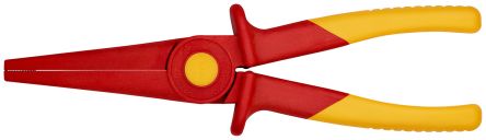 Knipex 1-Piece Long Nose Plier Snipe Nose, 220 mm Overall VDE/1000V Approved