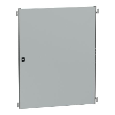 Schneider Electric PanelSeT Accessoires Series Lockable Steel RAL 7035 Single Door, 1000 mm H, 800mm W, 800 mm L for Use