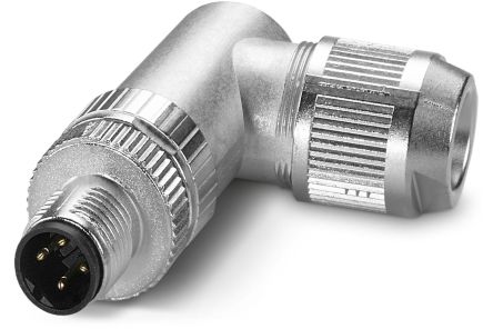 Phoenix Contact Circular Connector, 4 Contacts, Cable, M12 Connector, Socket, Male, IP65, IP67, SACC Series