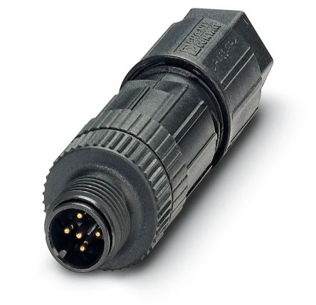 Phoenix Contact Circular Connector, 5 Contacts, Cable, M12 Connector, Socket, Male, IP65, IP67, SACC Series