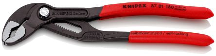 Knipex Cobra® 1-Piece Water Pump Plier, 180 mm Overall, 36mm Jaw