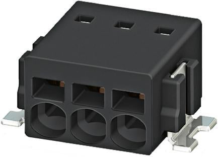 Phoenix Contact PTSM 0.5/3-2.5-V SMD R44 Series Straight PCB Terminal Block, 3 Contact(s), 2.5 mm Pitch, 1 Row