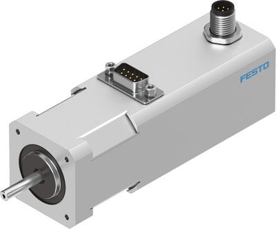 Festo EMMS-ST Series Hybrid Stepper Motor 48V, 0.5Nm Torque, 1.8 °, 5 mm Shaft