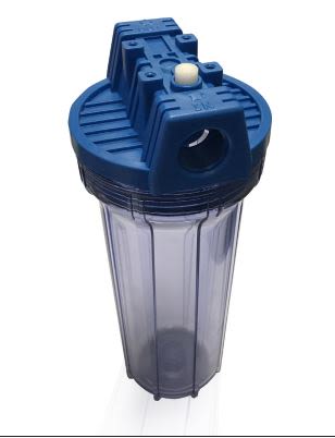 Parker Clear Water Filter Housing, 3/4 in, 8 bar, 3/4 in
