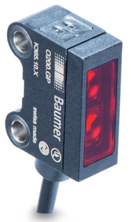 Baumer Background Suppression Photoelectric Sensor, Block Sensor