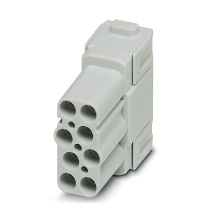 Phoenix Contact HC-M-08 Series Heavy Duty Power Connector Module, 8-Contact, 2 Row, 1414371