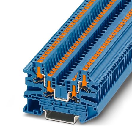 Phoenix Contact PTV Series Feed Through Terminal Block Push-in