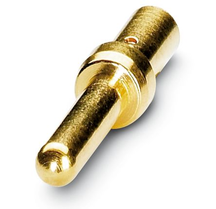 Phoenix Contact Male Crimp Circular Connector Contact, Contact Size 1 mm, Wire Size 0.08mm², 0.22 mm²