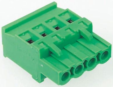 Phoenix Contact MVSTBR 2.5/-11-ST-5.08 Series Pluggable Terminal Block, 11-Contact, 5.08 mm Pitch, 1 Row, 1792333