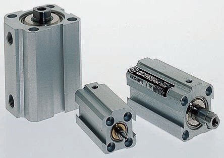 Norgren Pneumatic Compact Cylinder - 25 mm Bore, 20 mm RM/92000/M Series, Double Acting Acting