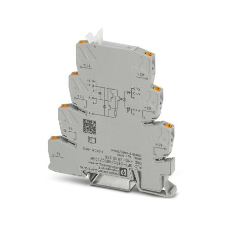 Phoenix Contact PLC-OPT Series Solid State Relay, 500 mA Load, DIN Rail Mount, 48 V dc Load, 28.8V dc Control
