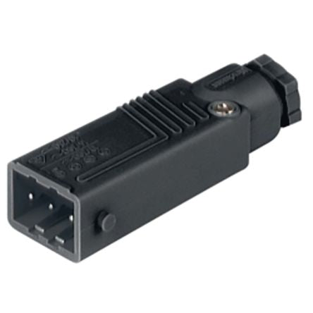 Hirschmann, ST IP54 Black Cable Mount 3P+PE Straight Industrial Power Connector, 16A, 230V, 400 V