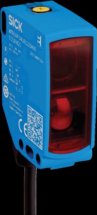 SICK Background Suppression Photoelectric Sensor, Rectangular Sensor