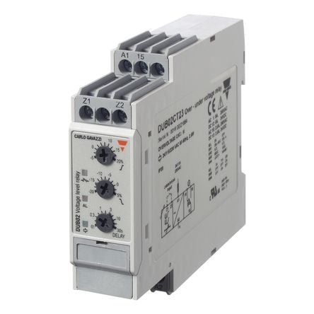 Carlo Gavazzi Monitoring Relay, 1 Phase, SPDT, DIN Rail