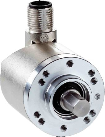 SICK AHS/AHM36 Series Absolute Absolute Encoder 30V dc, 4096 ppr ppr, IO-Link Signal, Solid Type, 6 mm Shaft