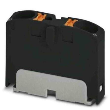 Phoenix Contact Distribution Block, 2 Way, 450V, 32A, Black