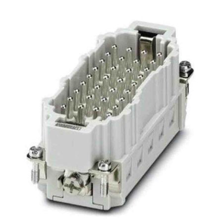 Phoenix Contact Heavy Duty Power Connector Module, 16A, HC Series Male, 32 Contacts