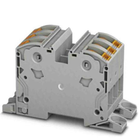 Phoenix Contact 3212072 PTPOWER Series High Current Connector Grey, 35mm², 1-Level, Screw