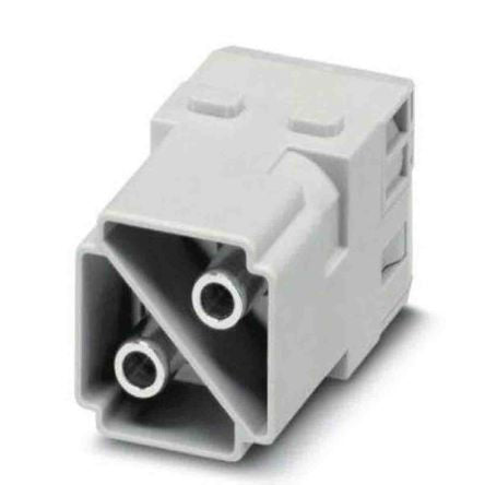 Phoenix Contact Heavy Duty Power Connector Module, 100A, HC Series Male, 2 Contacts