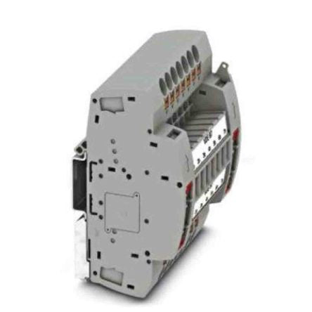 Phoenix Contact PTRE Series Non-Fused Terminal Block, 14-Way, 20AWG, 8 AWG Wire, 30A Push-in